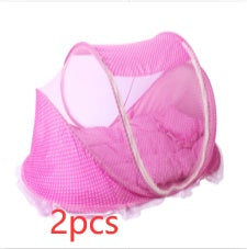 Foldable Baby Bed Net With Pillow