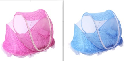 Foldable Baby Bed Net With Pillow